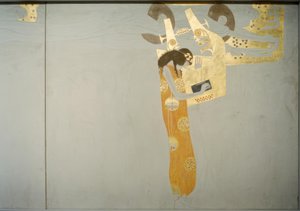 Beethoven Frieze – The Floating Genii: Poetry by Gustav Klimt